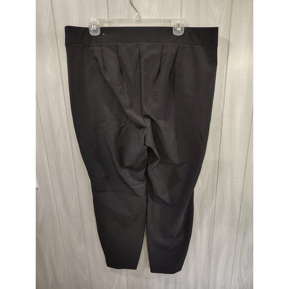 Copied - Lane Bryant Women's Black Casual Pants Zip Pockets Size 16 - Picture 2 of 7